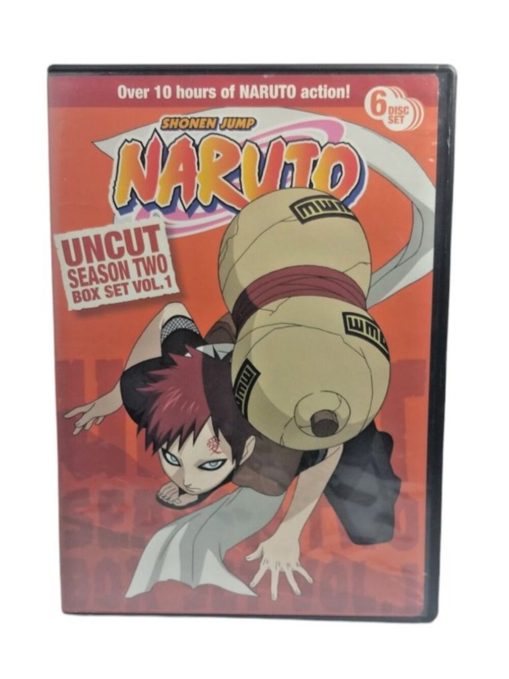 Shonen Jump Naruto Uncut Season 2 Volume 1 Box Set (2002, 6 Disc Set) Anime